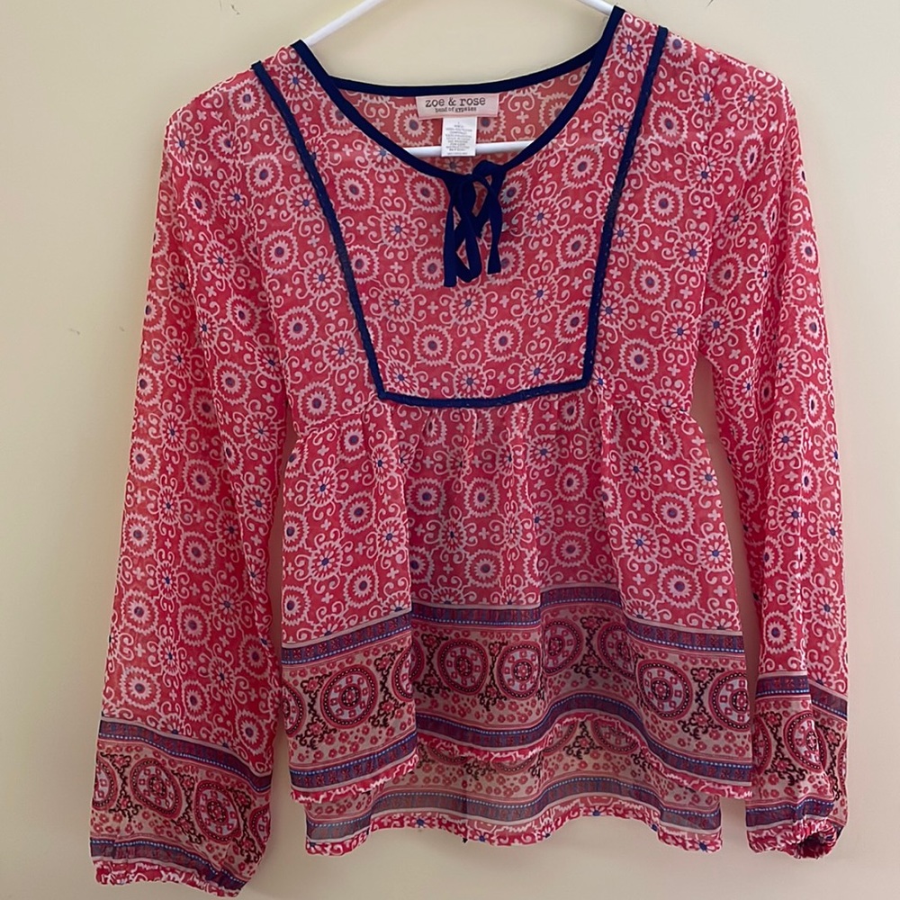 Girls Zoe & Rose Blouse